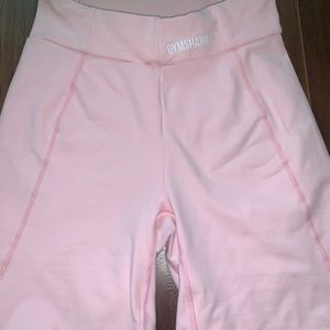 Gymshark pink biker shorts
